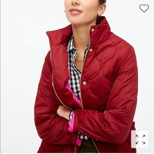 NWT J Crew Puffer Coat